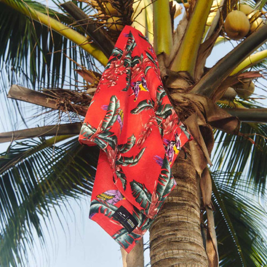 Slowtide Πετσέτα θαλάσσης Jungle Birds Beach Towel 86 x 160 cm